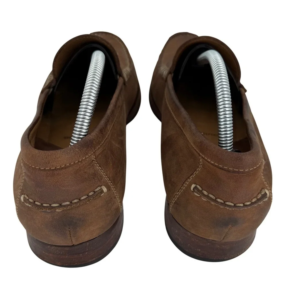 Johnston & Murphy‎ Penny Loafers Quiet Luxury Menswear Ivy League 12M Sheepskin